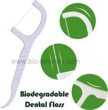 Ata dentara Eco Friendly Dental Floss Pick