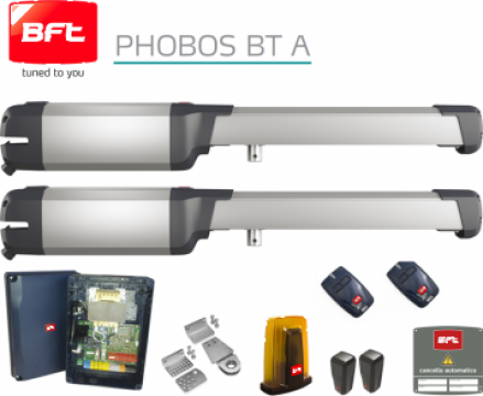 Automatizare porti batante 2x2,5m BFT Phobos BT A25
