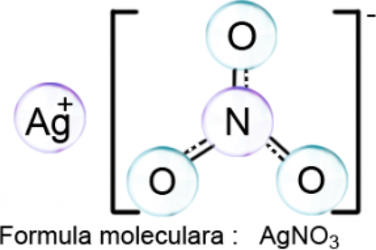 Azotat de argint 0,1 V fixanal (fiola)