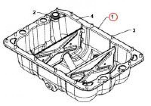 Baie ulei pentru buldoexcavatoare JCB