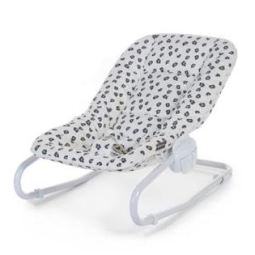 Balansoar bebe cu salteluta Jersey Leopard Childhome