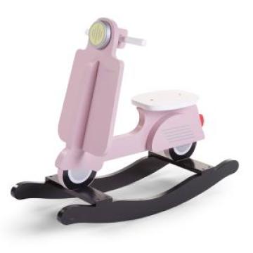Balansoar din lemn Childhome Scooter Pink