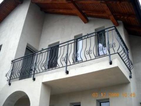 Balcon din fier forjat, inox