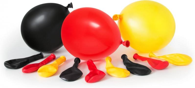 Baloane colorate latex natural, biodegradabil, 28 cm