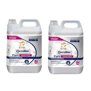 Balsam concentrat de rufe Pure Coccolino Pro Formula 2x5L