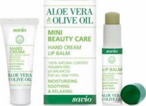 Balsam de buze si crema de maini Savio