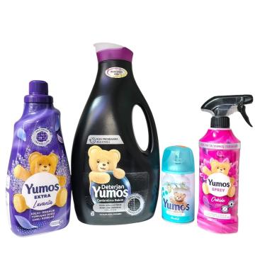 Balsam de rufe, detergent lichid si rezerva odorizant Yumos