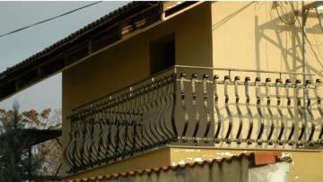 Balustrada balcon fier forjat