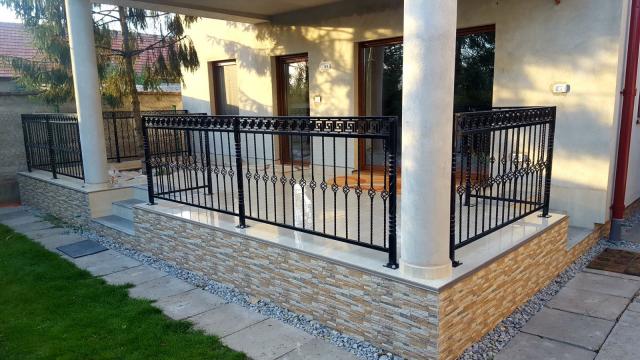 Balustrada balcon fier forjat