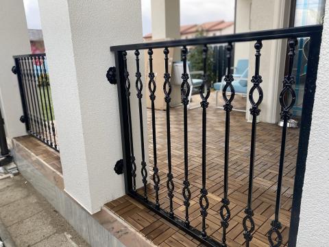 Balustrada balcon metal, moderna