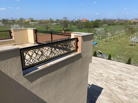 Balustrada balcon metal, moderna