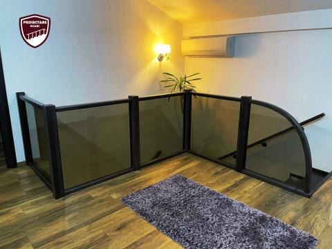 Balustrada din sticla laminat-securizata