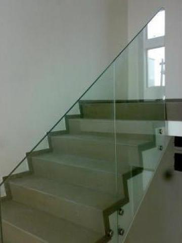 Balustrada din sticla securizata