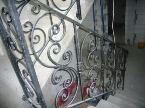 Balustrada fier forjat de interior