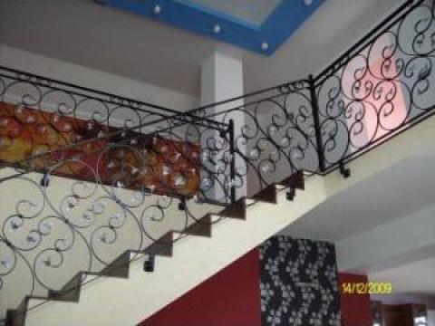 Balustrada fier forjat interior Crina