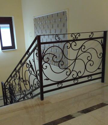 Balustrada metal B1, design elegant