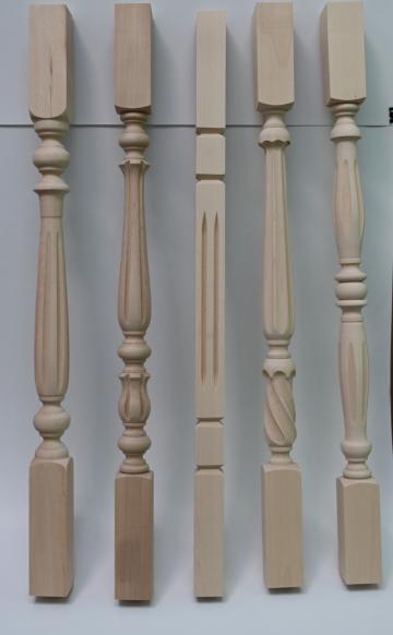 Balustri din fag 900x55x55 mm