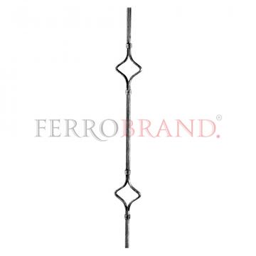 Balustru fier forjat 900 x 100 mm / Ferrobrand