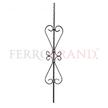 Balustru fier forjat 900x160mm / Ferrobrand