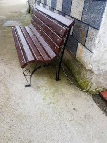 Banca parc din lemn de fag