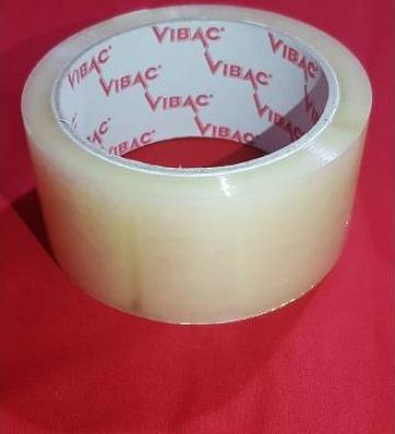 Banda adeziva Vibac hotmelt 48 mm x 66 m transparent