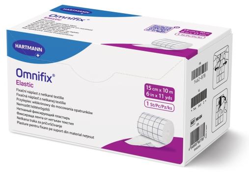 Banda adeziva pe suport netesut Omnifix - 15 cm x 10 m