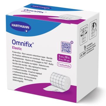 Banda adeziva pe suport netesut Omnifix - 5 cm x 10 m