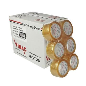 Banda adeziva solvent transparenta Vibac 48x66 m