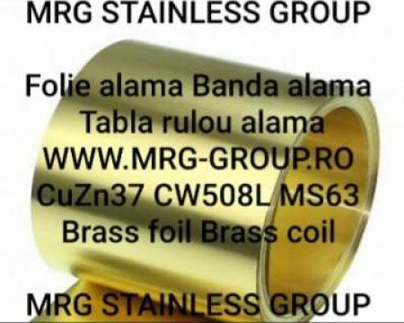 Banda de alama 0.3x280mm CuZn37 CW508L