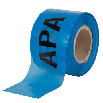 Banda de avertizare conducte inscriptionata cu textul apa