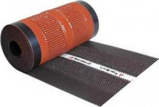 Banda de ventilare coama 280 maro aluminiu Tondach