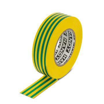 Banda izolatoare - 19 mm x 20 m - galben/verde