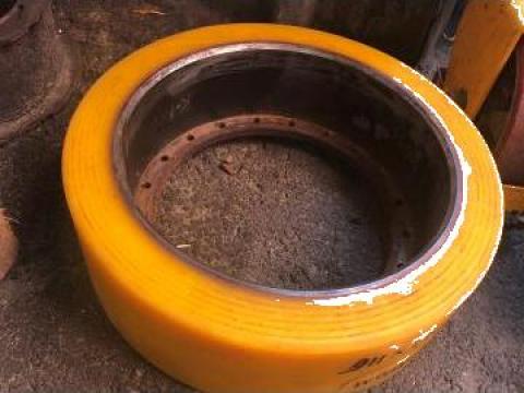 Bandaj poliuretan pe armatura metalica, De355xdi285x115 mm