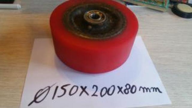 Bandaj poliuretan rosu fi 150 mm x 200 mm x 80 mm