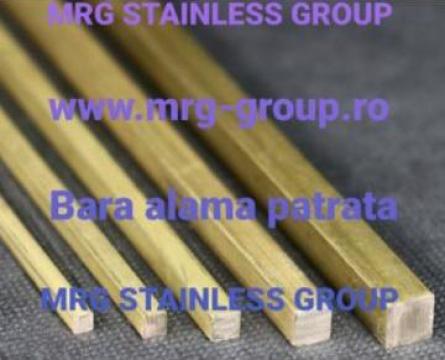Bara alama patrata 5x5mm, patrat alama CuZn39Pb3 CW614N