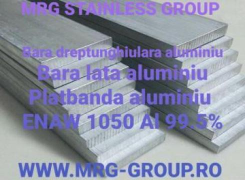 Bara aluminiu dreptunghiulara electricitate 100x10mm moale