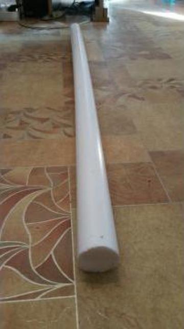 Bare teflon fi 40 mm x 1000 mm greutate 3 kg
