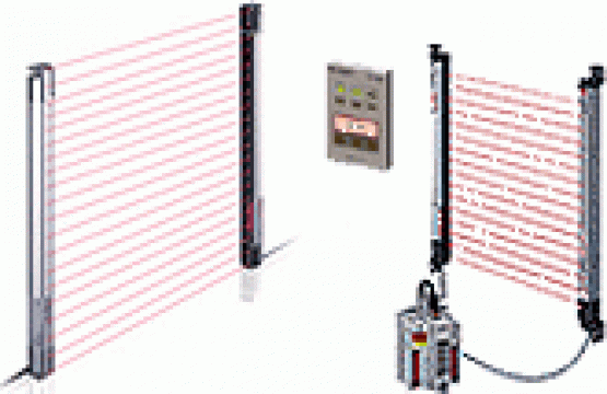 Bariera optica, cortine optice de siguranta, Keyence