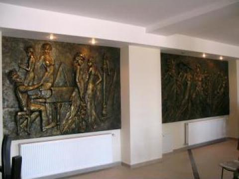 Basorelief decorativ restaurant-hotel