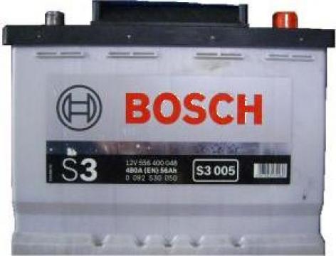 Bateri auto BOSCH, Acumulator Bosch S3 56Ah / 480A 242x175x
