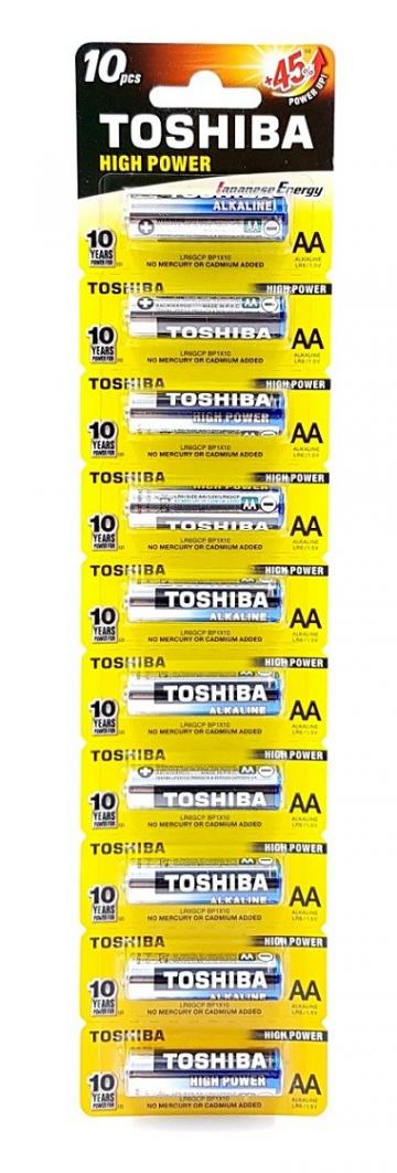 Baterie Alkalina Toshiba 1.5 V - AA