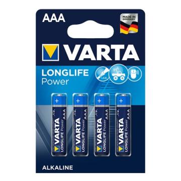 Baterie alcalina LR03 blister 4 buc Varta High
