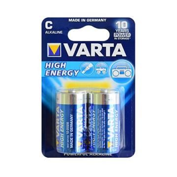Baterie alcalina LR14 blister 2 buc Varta