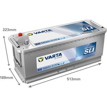 Baterie auto Varta ProMotive SLI 140Ah 800A K8