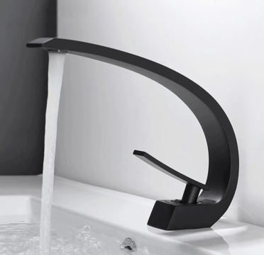 Baterie lavoar, culoare negru mat, Top Ceramic 332B