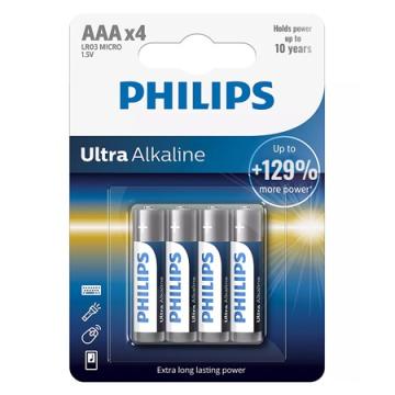 Baterie ultra alkaline LR3 AA blister 4 buc