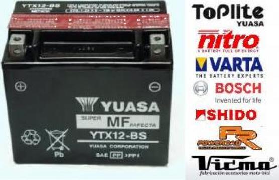 Baterii motocicleta Varta bosch, Toplite, Yuasa, Shid