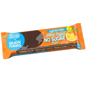 Baton din ovaz fara gluten cu portocale si ciocolata 70g
