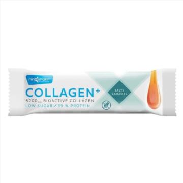 Baton proteic cu colagen si caramel sarat fara gluten 40g