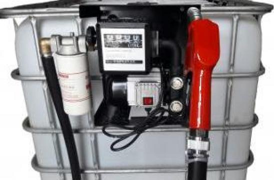 Bazin IBC mobil carburanti pompa motorina